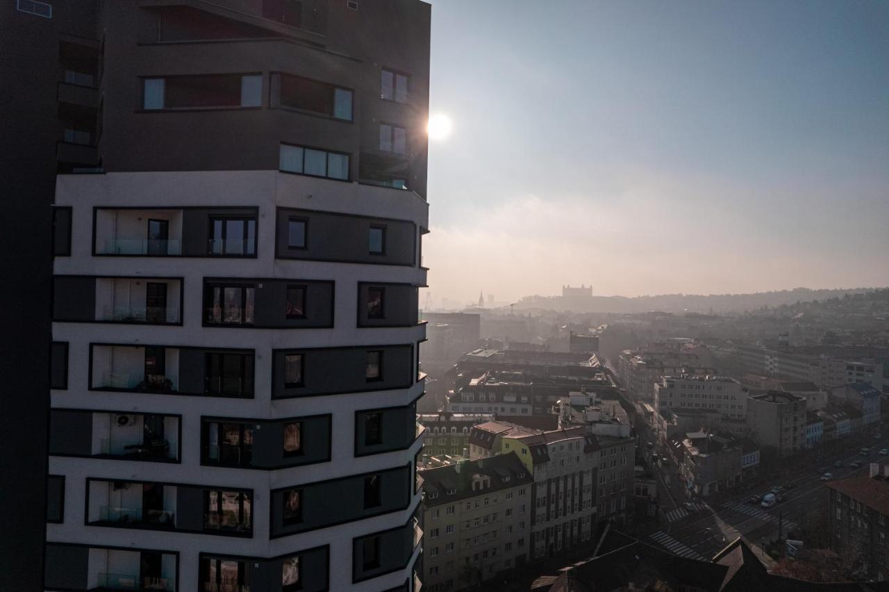Appartamento Lam Premiere - Ac - Awesome View In Bratislava Esterno foto