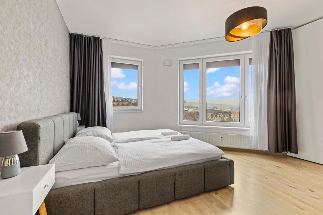 Appartamento Lam Premiere - Ac - Awesome View In Bratislava Esterno foto